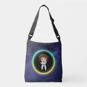 Girls Karate Galaxy Crossbody Tas