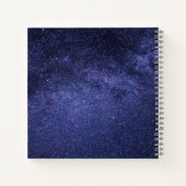 Girls Karate Galaxy Notitieboek (Achterkant)