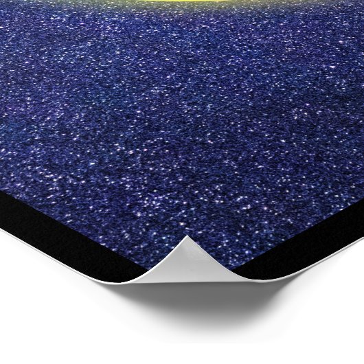 Girls Karate Galaxy Poster (Hoek)