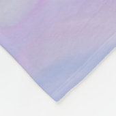 Girls Karate Pastel Swirl Fleece Deken (Hoek)