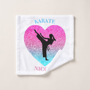 Girls Karate Washandje
