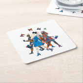 Girls Kartonnen Onderzetters (Schuin)