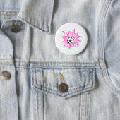 Girls Kick Ronde Button 5,7 Cm (In situ)