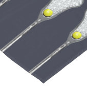 Girls Lacrosse Event Short Table Runner Korte Tafelloper (Hoek)