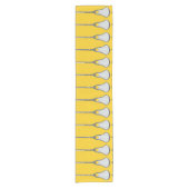 Girls Lacrosse Event Short Table Runner Korte Tafelloper (Voorkant)