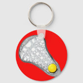 Girls Lacrosse Gift Sleutelhanger (Achterkant)