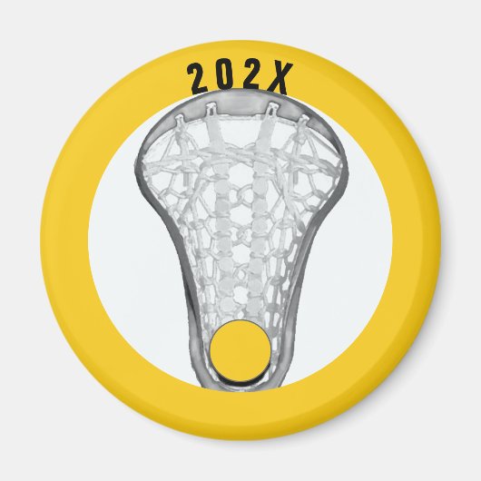 Girls Lacrosse Gifts Magnet (Voorkant)