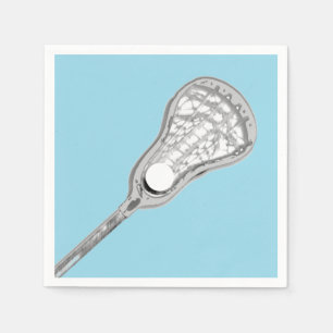 Girls Lacrosse Party Event Servet