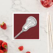 Girls Lacrosse Party Servet (Insitu)