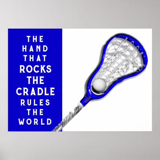 Girls Lacrosse Poster (Voorkant)