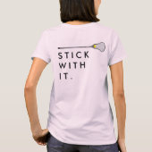 Girls Lacrosse T-shirt (Achterkant)