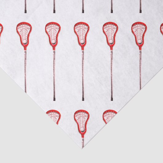 Girls Lacrosse Tissuepapier (Detail)