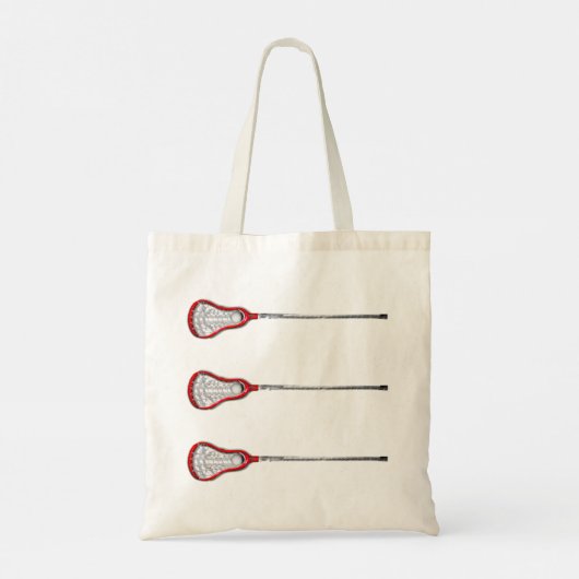 Girls Lacrosse Tote Bag (Achterkant)
