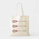 Girls Lacrosse Tote Bag (Voorkant)
