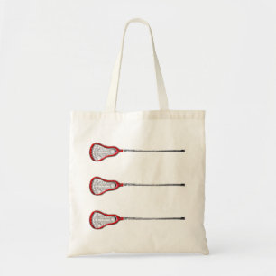 Girls Lacrosse Tote Bag
