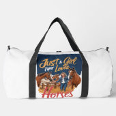 Girl's Love For Horses Unbridled Plunjezak (Voorkant)