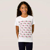 Girls Love Pugs T-Shirt (Voorkant volledig)