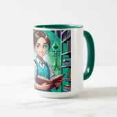 Girls Love Science! Mok (Voorkant rechts)