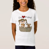 Girls Love Vist T-shirts en cadeautjes (Voorkant)