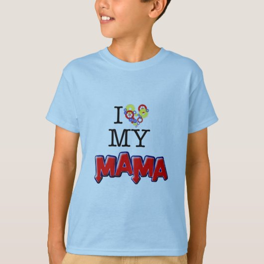 Girls Luv Mama T-shirt (Voorkant)