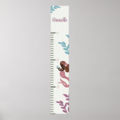 Girls Mermaid Growth Chart Poster (Voorkant)
