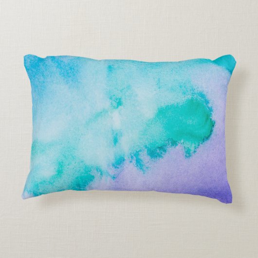 Girls Mermaid Personalized Cushion Accent Kussen (Achterkant)