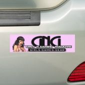 Girls N Gaming Bumpersticker (Op auto)