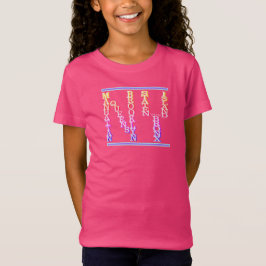 Gırls N.Y 5 Boroughs Design T-shirt