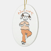 Girls Namaste Yoga Ornament (Links)