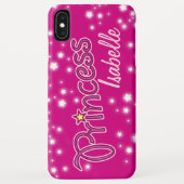 Girls named princess star graphic Case-Mate iPhone case (Achterkant)