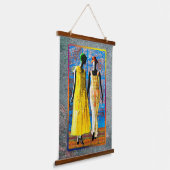 Girls' Night at the Speakeasy — Harlem, 1922 Hangend Wandkleed (Gebogen)