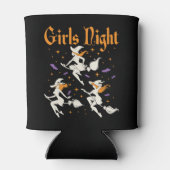 Girls Night Halloween Witch Broomsticks Blikjeskoeler (Achterkant)