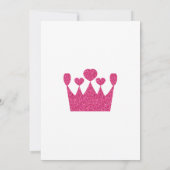 Girls Night In Slumber Pajama Party Pink Birthday Kaart (Achterkant)