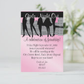 Girls Night Kaart (Staand voorkant)