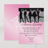 Girls Night Kaart (Voorkant / Achterkant)