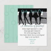 Girls Night Kaart (Voorkant / Achterkant)