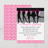 Girls Night Kaart (Voorkant / Achterkant)