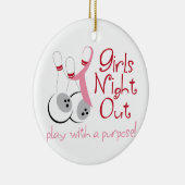 Girls Night Keramisch Ornament (Rechts)
