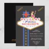 Girls Night Out Bachelorette Party Kaart (Voorkant / Achterkant)