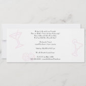 Girls Night Out Bachelorette Party Kaart (Achterkant)