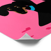 Girls' Night Out - Dachshund Poster (Hoek)