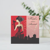 Girls Night Out Party - Red Kaart (Staand voorkant)