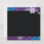 Girls Night Out Trendy Bachelorette Party Kaart (Achterkant)