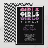 Girls Night Personalized Kaart (Voorkant / Achterkant)