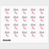 Girls Night Ronde Sticker (Vel)