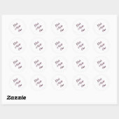Girls Night Ronde Sticker (Vel)