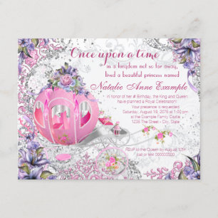 Girls Once Upon A Time Fairy Tale Verjaardag Kaart