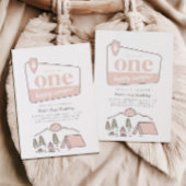 Girl's One Happy Camper Park Explorer 1e verjaarda Kaart