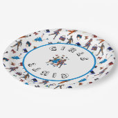 Girls Papieren Bordje (Gekanteld)