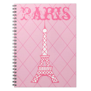 Girl's Paris Eiffel Tower School Notitieboek Gift